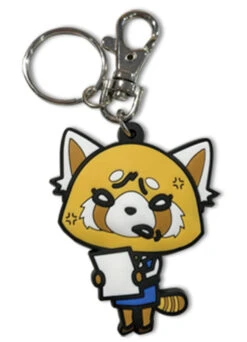 Aggretsuko - Irritated Keychain