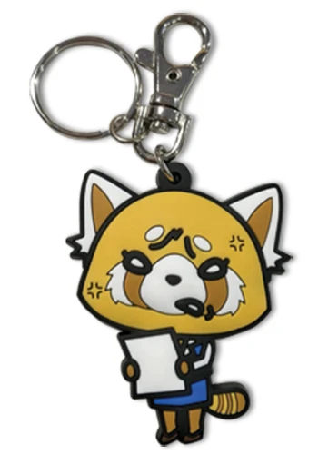 Aggretsuko - Irritated Keychain 1 Aggretsuko - Irritated Keychain