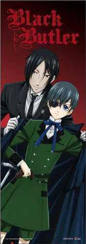 Black Butler - Sebastian & Ciel Large Size Wall Scroll