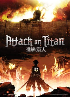 Attack On Titan - When The Walls Failed ! Wall Scroll