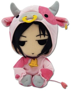 Black Butler Sebastian Cow Cosplay Plushie