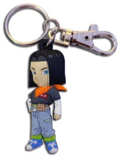 Dragon Ball Z SD Android 17 PVC Key Chain