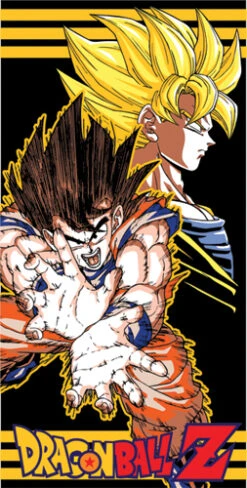 Dragonball Z Son Goku Beach Towel