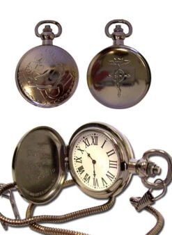 Fullmetal Alchemist Edward Elric Pocket Watch