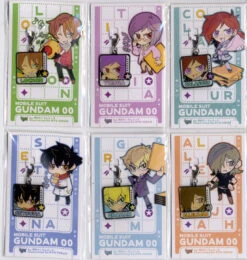 Gundam 00 Charater Plate Fasteners