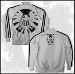 Marvel Iron Man S.H.E.I.L.D Field Agent Track Jacket