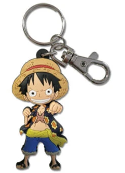One Piece - Luffy Hawaiian Shirt PVC Key Chain