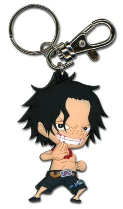 One Piece - Ace SD Key Chain