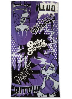 Panty & Stocking With Garterbelt Beach Towel
