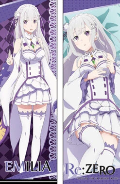 Re:Zero Emilia Anime Body Pillow