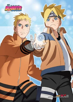 Baruto - Father & Son Wall Scroll