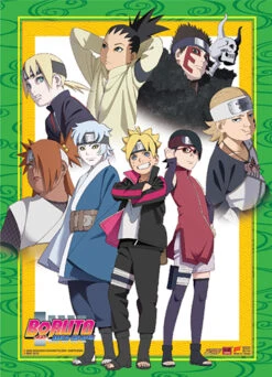 Baruto The New Ninja Clan Wall Scroll