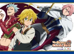 The Seven Deadly Sins - Meliodas, Ban & Golthunder Wall Scroll