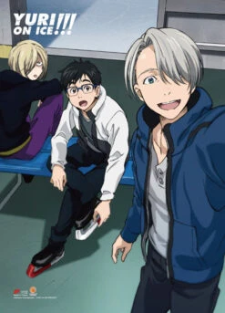 Yuri On Ice! - Skates On ! Wall Scroll